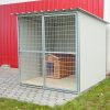 [M-HS-PA] Cușcă izolată pentru câini Thermo MADERA cu mansardă 