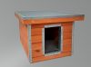 [M-HS-LT] Cușcă izolată pentru câini Thermo Madera cu acoperiș plat mărimea S (66x46x40cm)