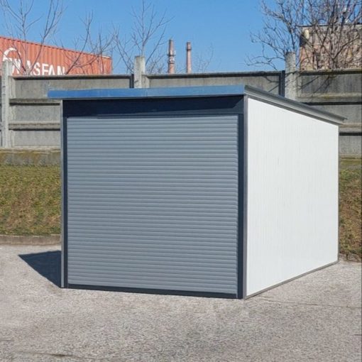 Renato 2*3m storage warehouse with electronic garage door