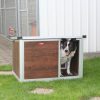 [WH_M] Cușcă izolată pentru câini Thermo WOODY mărimea M (74x50x44cm)